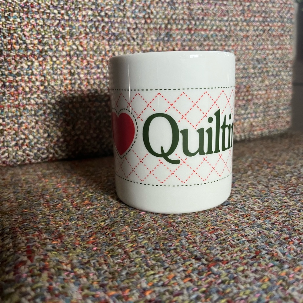I love quilting coffee mug